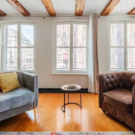 La Place De La Cathedrale - Superbe Appt Face A La Cathedrale Apartment